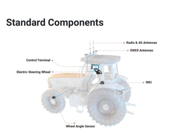 FJD AT1 AUTO STEERING KIT STANDARD COMPONENTS